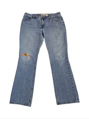 Vintage '02 Old Navy Curvy Jeans Low Waist Size 14